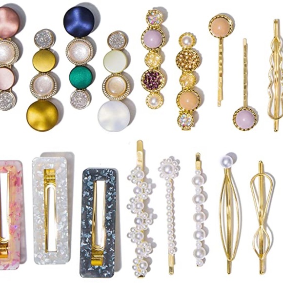 Accessories - HP💝Barrettes and Clips assorted 10